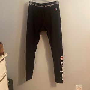 Champion Black Athletic Leggings